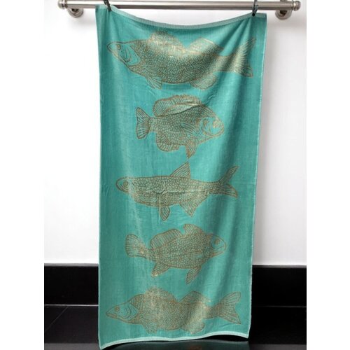  Plažni pe&amp;scaron;kir &amp;quot;Fish&amp;quot; &amp;ndash; 90x174 cm, 100% pamuk B9 ( VLK000680-&amp;quot;fish&amp;quot;b9 ) Slike