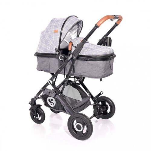 Lorelli Dečija Kolica Sena Set Grey Squared Cene