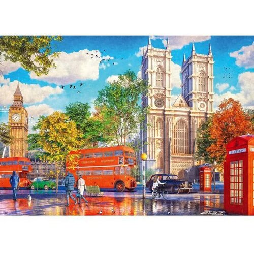 Trefl Londonska ulična scena, premium puzzle od 1000 dijelova – Cene