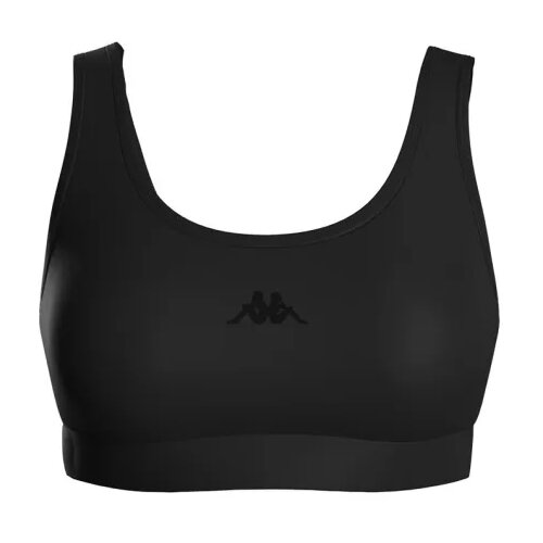 Kappa ženski sportski top irat, crni Cene