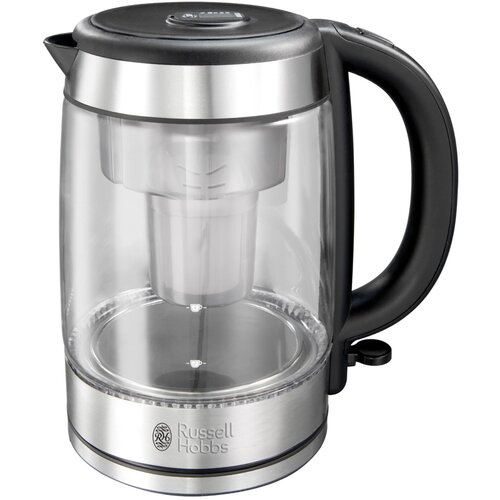 Russell Hobbs 20760-57 Clarity Wasserkocher edelstahl/Glas Slike