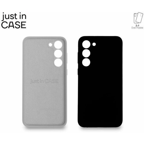 Just In Case 2u1 extra case mix plus paket crni za S23 plus Cene