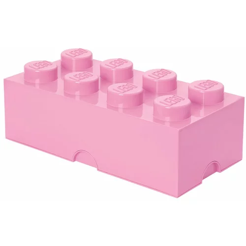 Lego Svetlo rožnata škatla za shranjevanje LEGO®