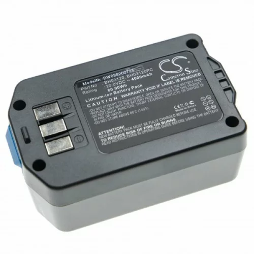 VHBW baterija za hoover BH50100 / BH51110 / BH52120, 4000 mah