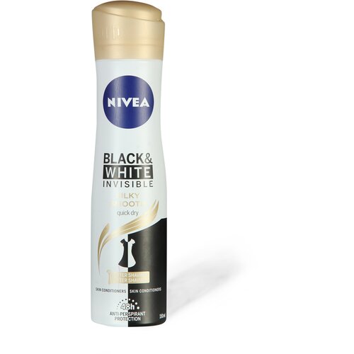 Nivea dezodorans B&W Silky Smooth 150ml Slike