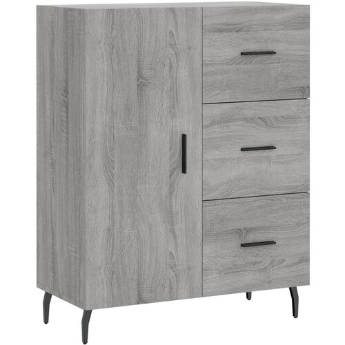 Maison Chic Komoda - Predalnik siva sonoma 69,5x34x90 cm inženirski les, (21717279) Cene