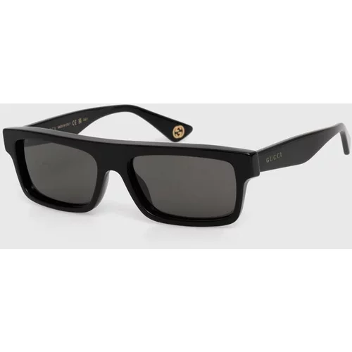 Gucci Sončna očala moška, črna barva, GG1616S