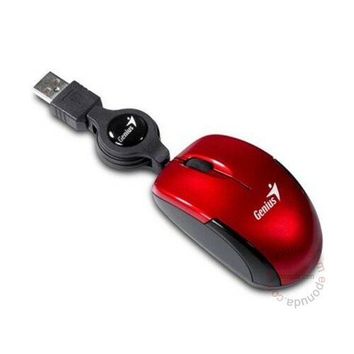 Genius Micro Traveler Ruby USB miš Slike