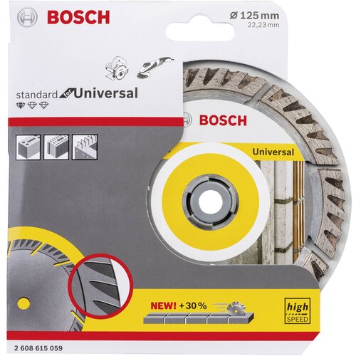 Bosch Diamond Abrasive Blade 125x22,23 Stnd. universal Speed Slike