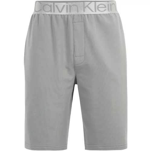 Calvin Klein Underwear Pidžama hlače siva / srebro