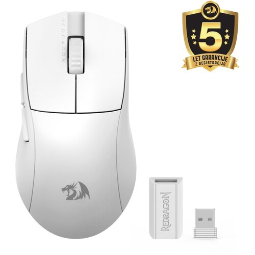 Redragon gaming mi&amp;scaron; K1NG standard M916 bijeli Slike
