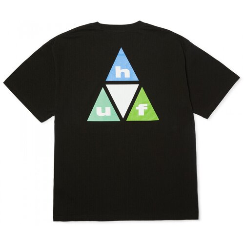 Huf Majice s kratkimi rokavi T-shirt prism tt ss Črna Cene