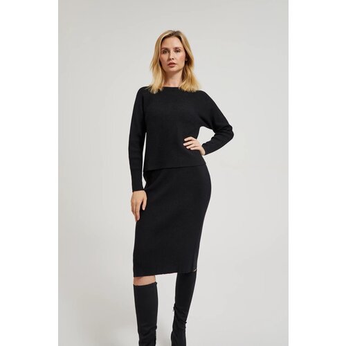 Marisse Women's Skirt Z-Sc-4501 Black Cene