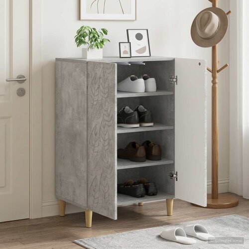  Ormar za cipele DELFT 59,5 x 39,5 x 90 cm Konstruirano drvo Slike