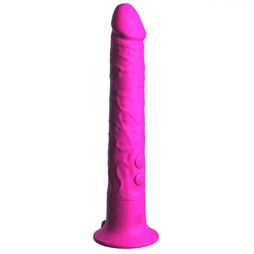 Classix - vodoodporni vibrator za penis z lepljivo blazinico (roza)