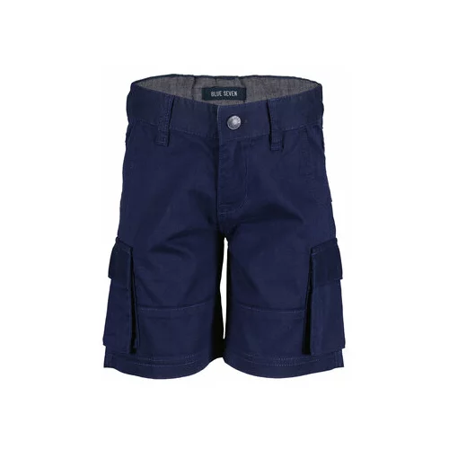 Blue Seven Kratke hlače iz tkanine 837054 Modra Regular Fit