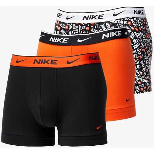 Nike Sportske gaće narančasta / crna / bijela