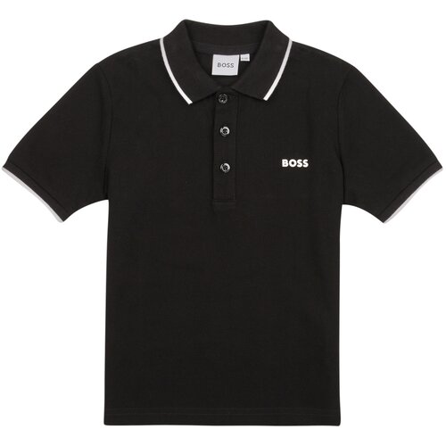 Boss Polo majice kratki rokavi J25P26-09B-C Črna Slike