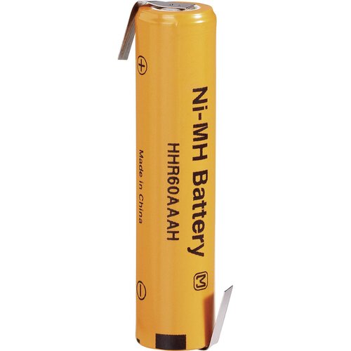 Panasonic NiMH akumulator Micro Z-spajkalni priključek\, HHR-60AAAH-1Z\, 1.2 V 500 mAh (&Oslash; x V) 10.5 mm x 44.5 mm, (20439455) Cene