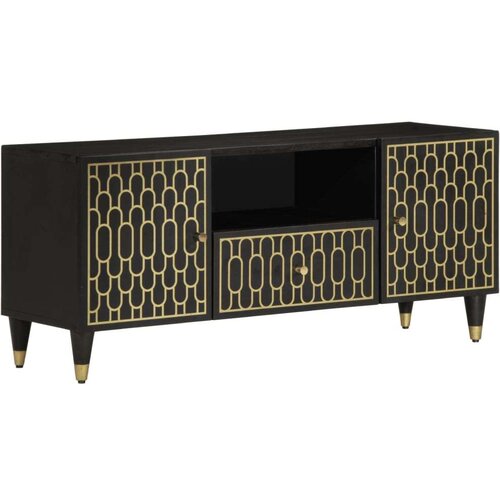 TV omarica 105x33x46 cm trden mangov les Slike
