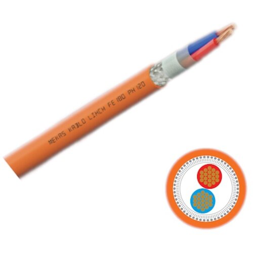  Kabl LIHCH 2 x 1,5 mm2 FE180 / PH120 HFFR Cene