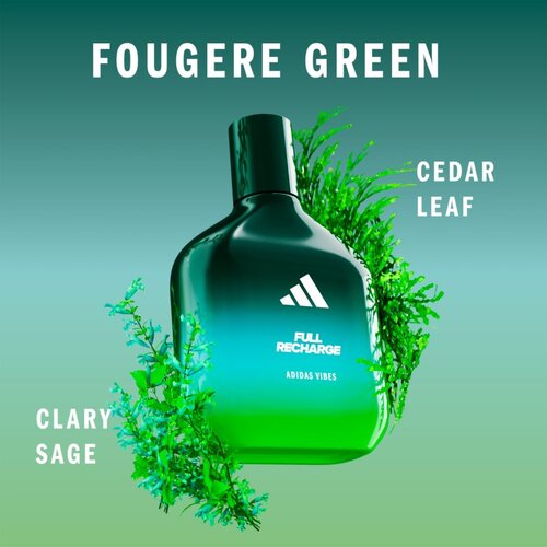Adidas Vibes Full Recharge parfumska voda uniseks 30 ml Slike