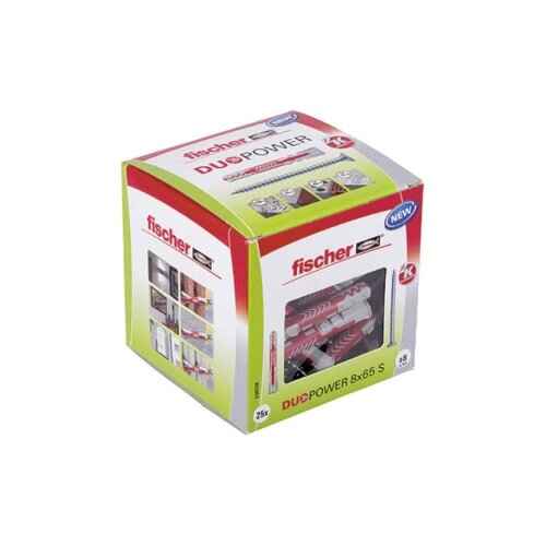 Fischer DUOPOWER 8x65 S LD 2-komponentni tipl 65 mm 8 mm 538256 25 St. Cijene