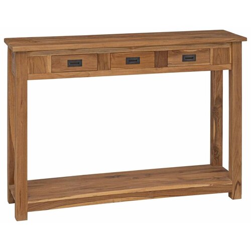  Konzolna stolica Prirodna 110 x 30 x 80 cm Čvrsto teak drvo - 110 cm Cijene
