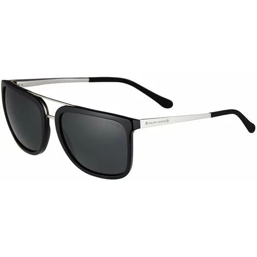 Polo Ralph Lauren Sunčane naočale '0RL8164' crna / srebro