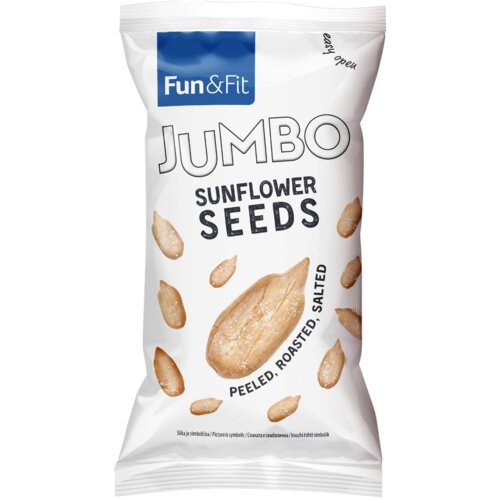 Fun&amp;amp;amp;Fit jumbo suncokret pečeni oljusteni 100g Slike