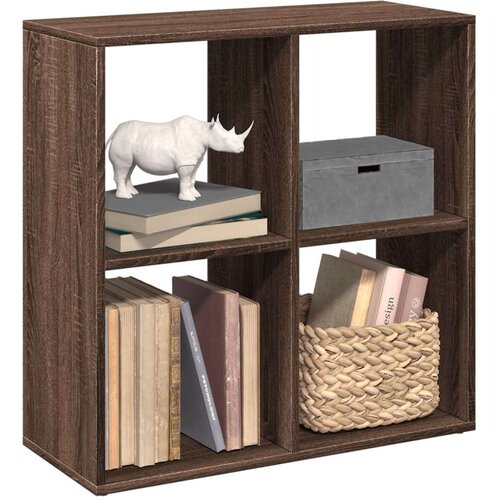 vidaXL Pregrada / regal za knjige boja hrasta 69,5x29x69,5 cm drveni Cijene