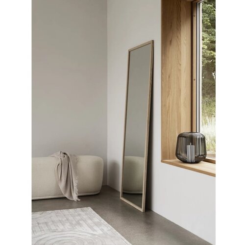 Blomus Stensko ogledalo z lesenim okvirjem 60x170 cm Miro &amp;ndash; Slike