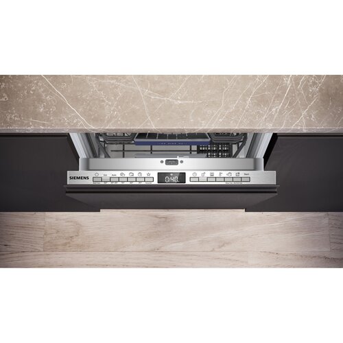 Siemens SR93EX25LE iQ300 Vgradni stroj, pomivalni 45 cm, varioScharnier, popolnoma vgrajen Slike
