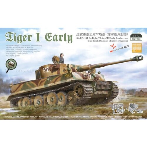 Italeri Tiger Early of Das Reich, (21287101) Slike