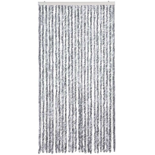  Zastor protiv muha bijelo-sivi 100 x 200 cm od &amp;scaron;enila Slike