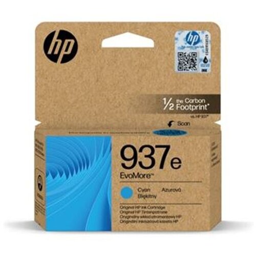 HP Kartu&amp;scaron;a HP 937e modra/cyan (4S6W6NE) - original Slike