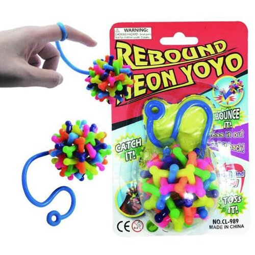  Loptica Rebound Neon Yoyo &amp;ndash; loptica na elastičnoj traci Slike