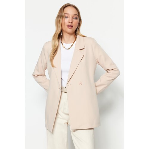 Trendyol Jacket - Cream - Relaxed fit Slike