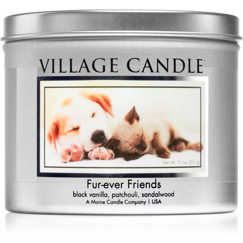 Village Candle Fur-ever Friends dišeča sveča v pločevinki 311 g