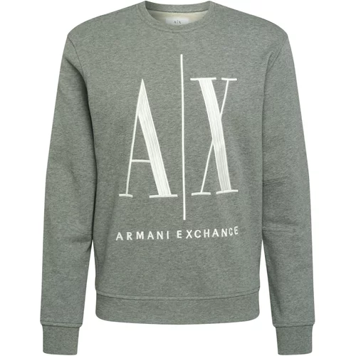 Armani Exchange Sweater majica siva