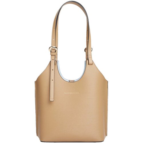 Tommy Hilfiger Nakupovalne torbe Th Modern Mini Tote Bež Slike