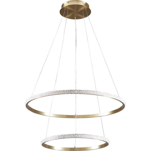  led luster na sajli diana LED/44W/230V 4000K prečnik 59 cm zlatna Cene
