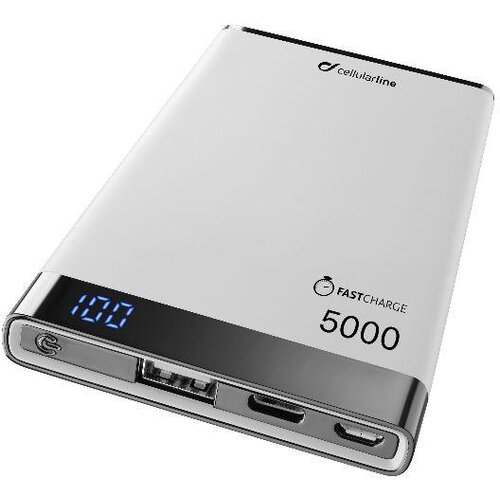 Cellular Line powerbank manta 5.000 bel cellular line Cene