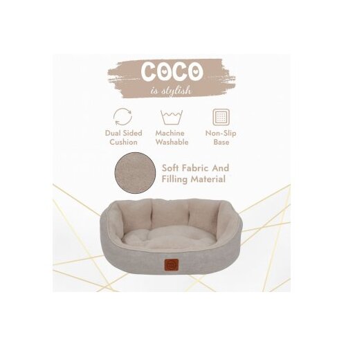 Paws &amp;amp; Whiskers Krevet za ljubimce Coco S Beige Slike