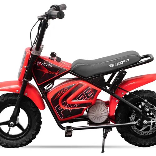 Nitro Motors električni kolo eco flee 300W 24V rdeča Slike