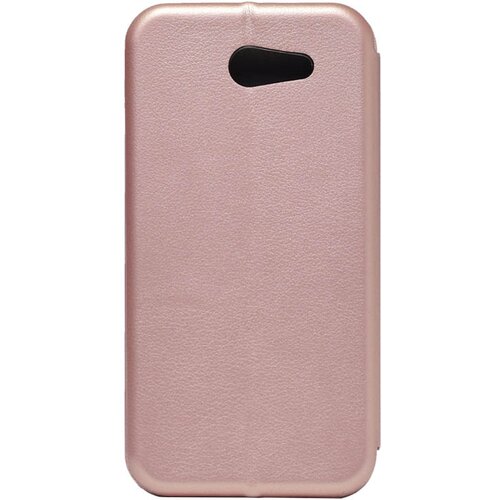 Teracell Maska za Samsung J3/ J327 2017 (USA) na preklop Flip Premium roze zlatna Slike