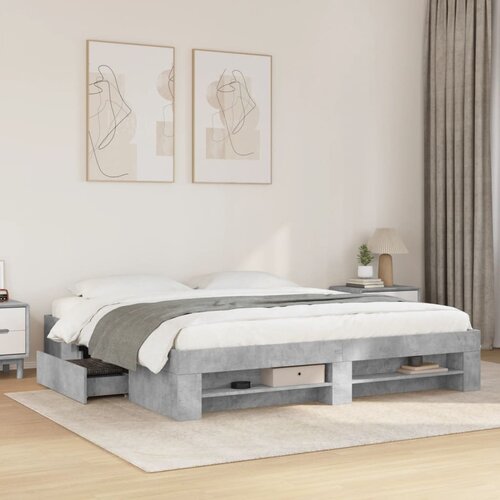 Furnova Posteljni okvir brez vzmetnice 180x200 cm inženirski les, (21935553) Slike