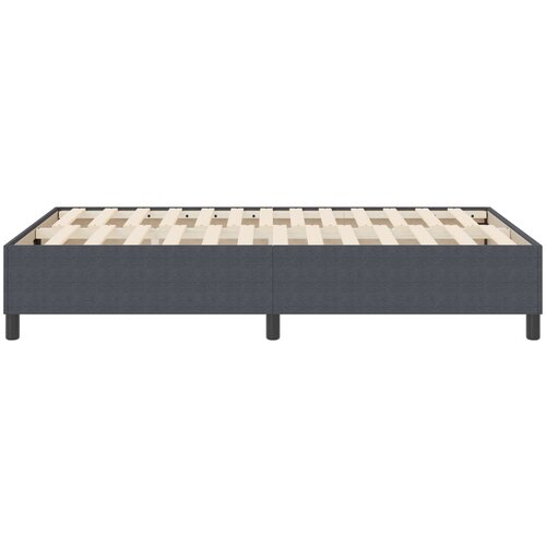  Krevetna platforma Tamno siva 120 x 190 cm Kordura tekstil Slike