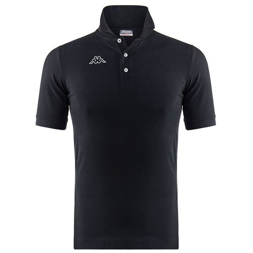Kappa Mu&scaron;ka polo majica Logo Life MSS, Crna Cene