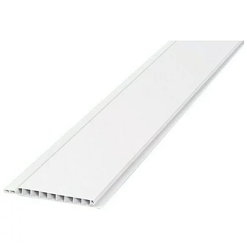 BaukulitVox Basic-Line Višenamjenska PVC zidna obloga (Bijele boje, 3.000 x 108 x 8 mm)